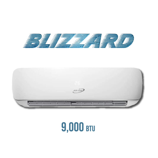 Aircon Blizzard Series 9k BTU Ductless Mini Split Air Conditioner and Heat Pump