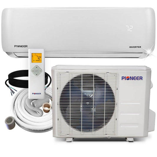 Pioneer 24K BTU 20.5 SEER 230V Ductless Mini Split Air Conditioner Heat Pump